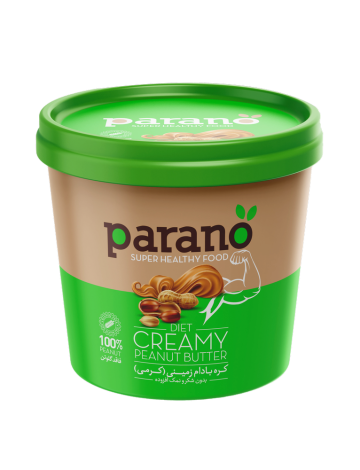 Creamy peanut butter without added sugar and salt 185 grams Parano